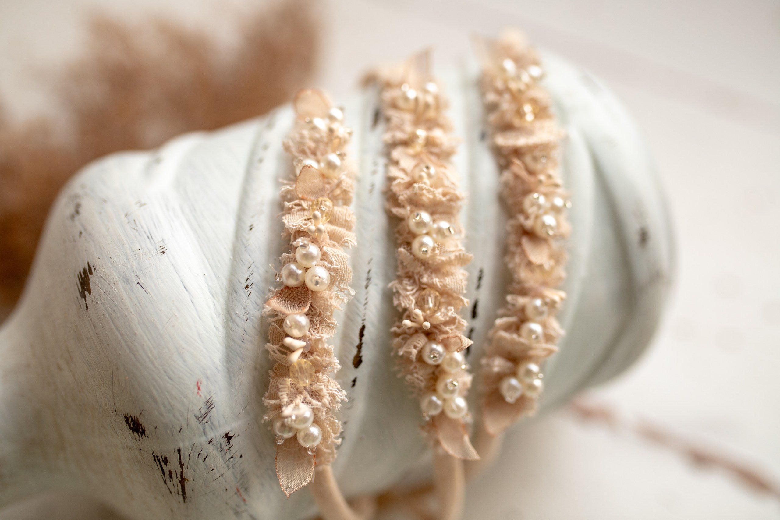 Newborn baby girl headband, newborn photography headband, newborn garter, newborn girl headband, newborn photography props, newborn photography props