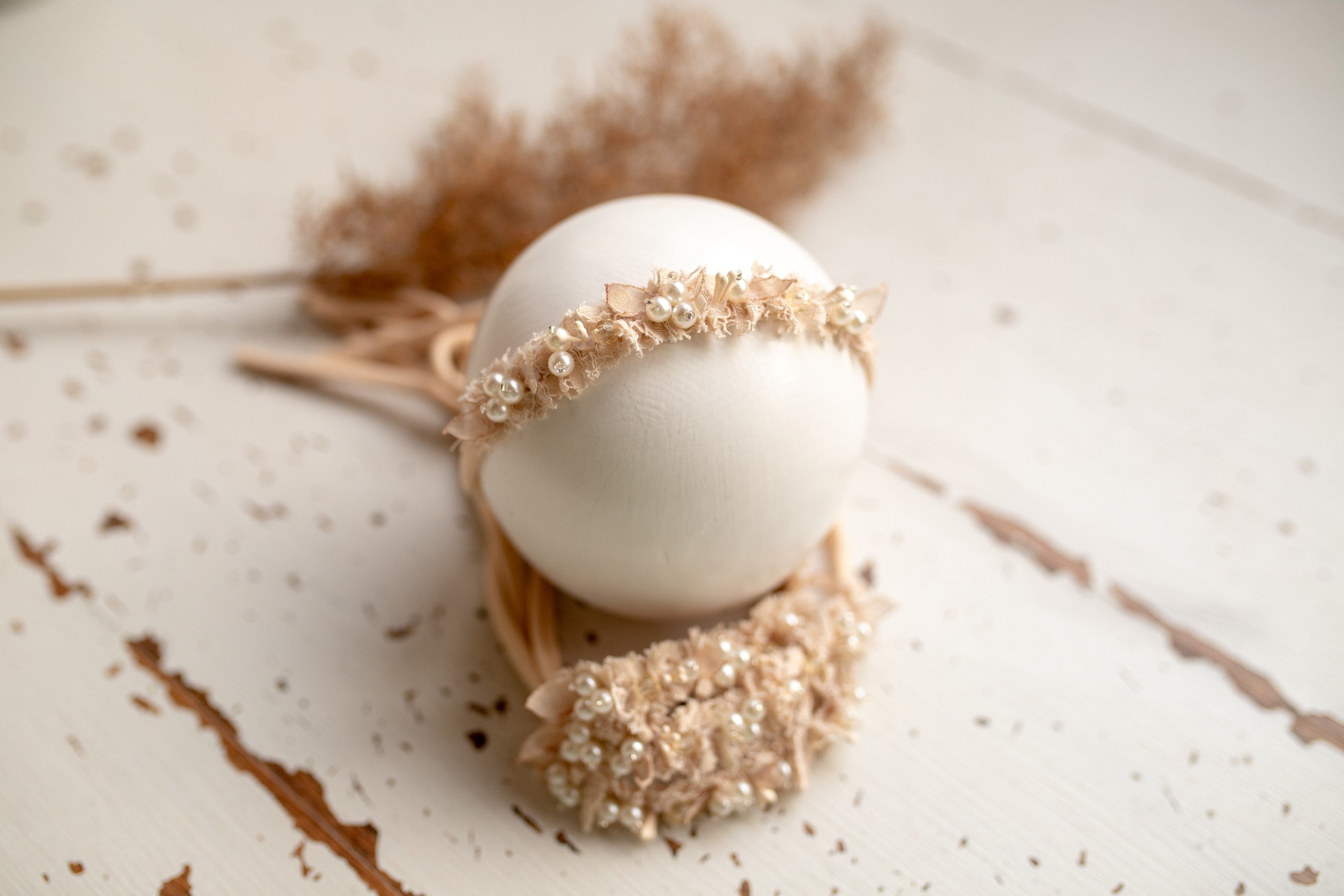 Newborn baby girl headband, newborn photography headband, newborn garter, newborn girl headband, newborn photography props, newborn photography props