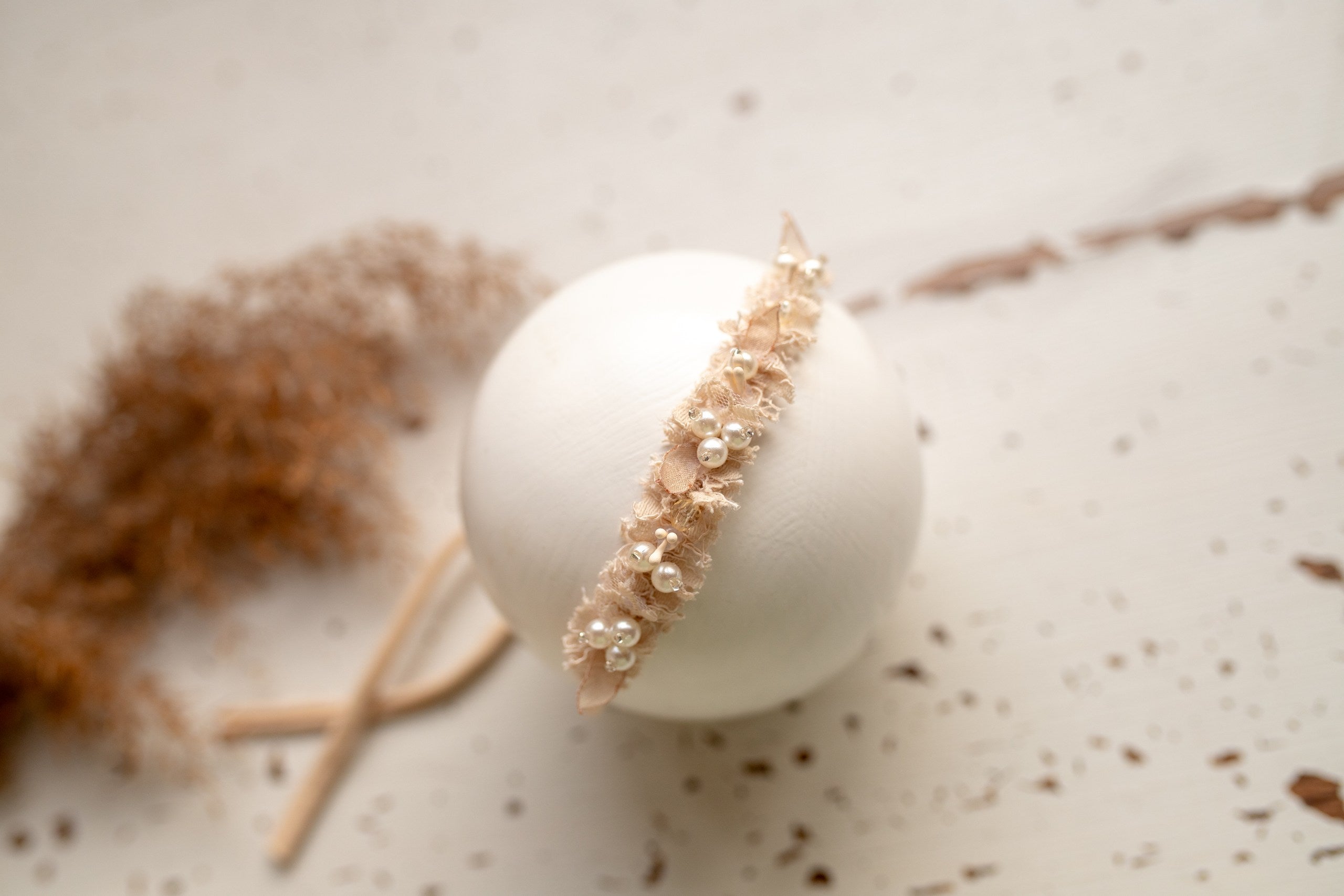 Newborn baby girl headband, newborn photography headband, newborn garter, newborn girl headband, newborn photography props, newborn photography props