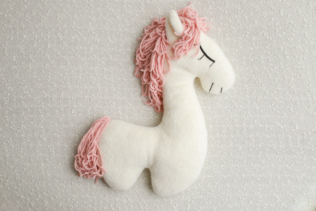 Posing toy for newborn photo shoots.The shade of the mane and tail may vary,Newborn Photography Props,Newborn Photo PropsNewborn girl outfit (Copy)