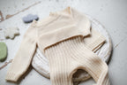 Merino Wool Newborn Baby Set, Newborn Baby Clothes Set, Sweater and Pants, Neutral Baby Set, Newborn Baby Clothes, Maternity Gift, Knitted Newborn Photo Shoot Props