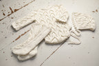 Knitted set for a newborn: jumpsuit, bonnet and socks, clothes for a newborn photo shoot, a gift for a party in honor of the future baby, clothes for discharge from the hospital.