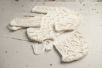Knitted set for a newborn: jumpsuit, bonnet and socks, clothes for a newborn photo shoot, a gift for a party in honor of the future baby, clothes for discharge from the hospital.