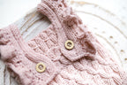 Knitted newborn set, knitted newborn jumpsuit, newborn hat, newborn clothing set, newborn cap, newborn photo shoot, maternity gift, knitted accessories for newborn photo shoot