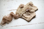 Vintage newborn bonnet, lace newborn bonnet, lace newborn sleep cap, newborn hat, newborn outfit, newborn cap, newborn photography, baby girl bonnet