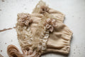 Vintage newborn bonnet, lace newborn bonnet, lace newborn sleep cap, newborn hat, newborn outfit, newborn cap, newborn photography, baby girl bonnet
