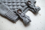 Knitted jumpsuit and headband, newborn photo shoot prop set, newborn girl photo shoot clothes, maternity gift