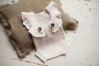 Knitted jumpsuit, bonnet and booties for a newborn, merino wool clothing set, newborn photo shoot props, newborn photo shoot clothes, hospital discharge clothes. (Copy)