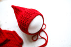 Knitted set for a newborn: jumpsuit, bonnet and socks, clothes for a newborn photo shoot, a gift for a party in honor of the future baby, clothes for discharge from the hospital.
