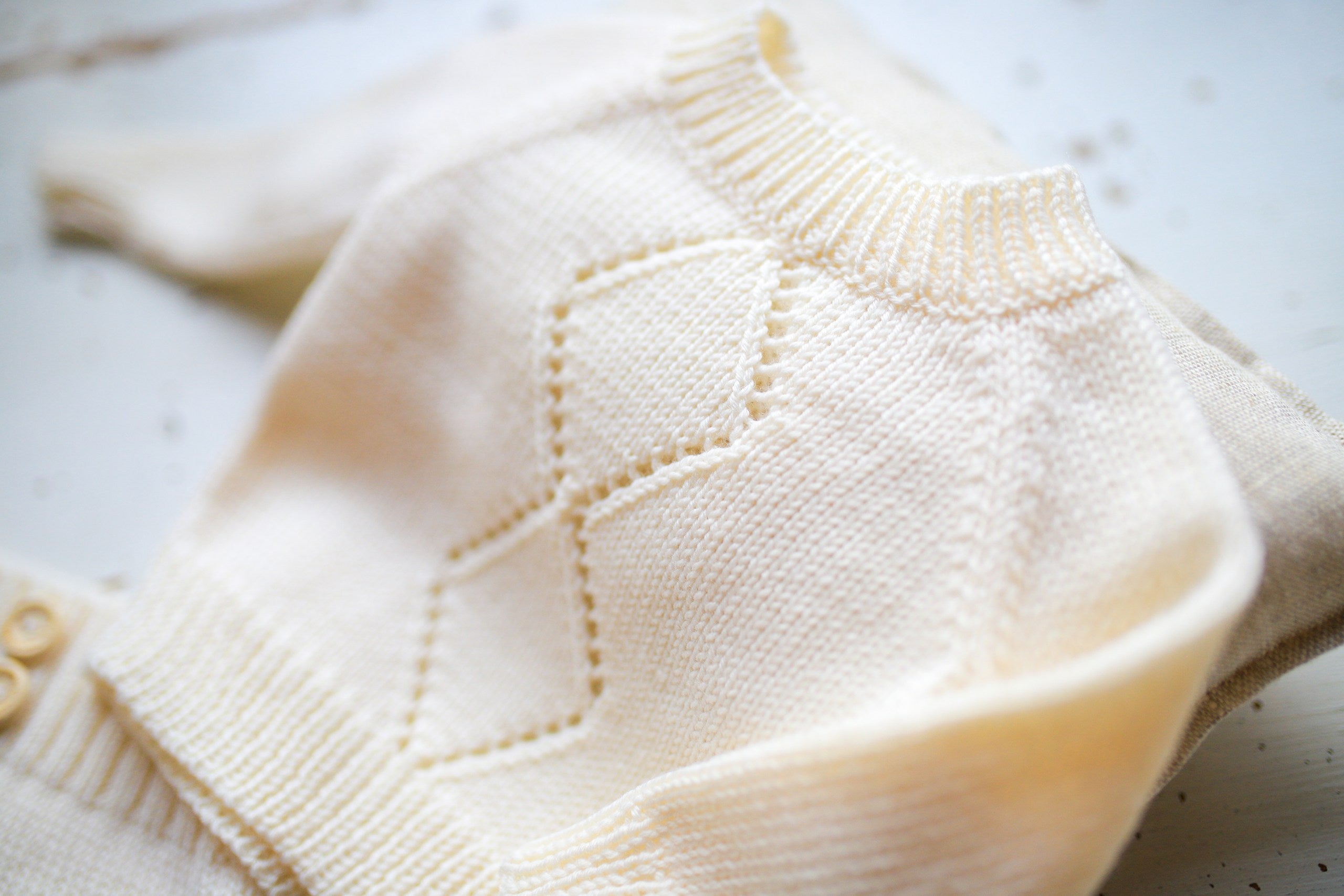 Newborn Merino Wool Sweater and Panty Set, Gender Neutral Baby Clothing Set, Newborn Baby Props, Handmade Newborn Photo Shoot Gift, Baby Shower Gift
