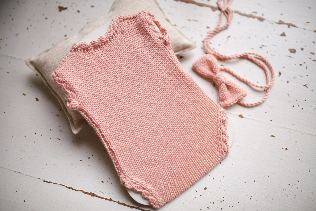 Newborn Baby Knitted Romper and Headband Set, Newborn Photo Shoot Outfits, Newborn Photo Shoot Outfits, Baby Shower Gift, Homecoming Outfits