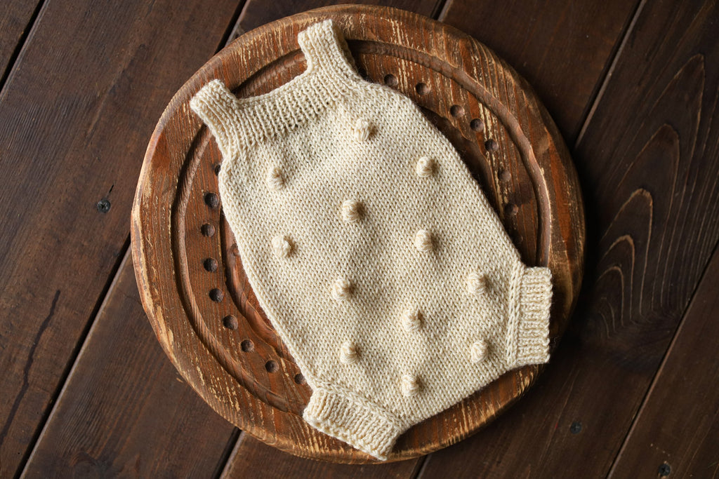 Knitted Newborn Baby Girl Romper, Newborn Photo Outfit, Maternity Gift, Knitted Newborn Outfit, Newborn Props, Homecoming Outfit, Baby Shower Gift