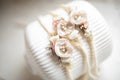Newborn Baby Girl Lace Headband, Soft Tie Headband for Baby Photo Shoot, Newborn Flower Accessory, Newborn Photo Props, Delicate Floral Headband