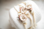 Newborn Baby Girl Lace Headband, Soft Tie Headband for Baby Photo Shoot, Newborn Flower Accessory, Newborn Photo Props, Delicate Floral Headband