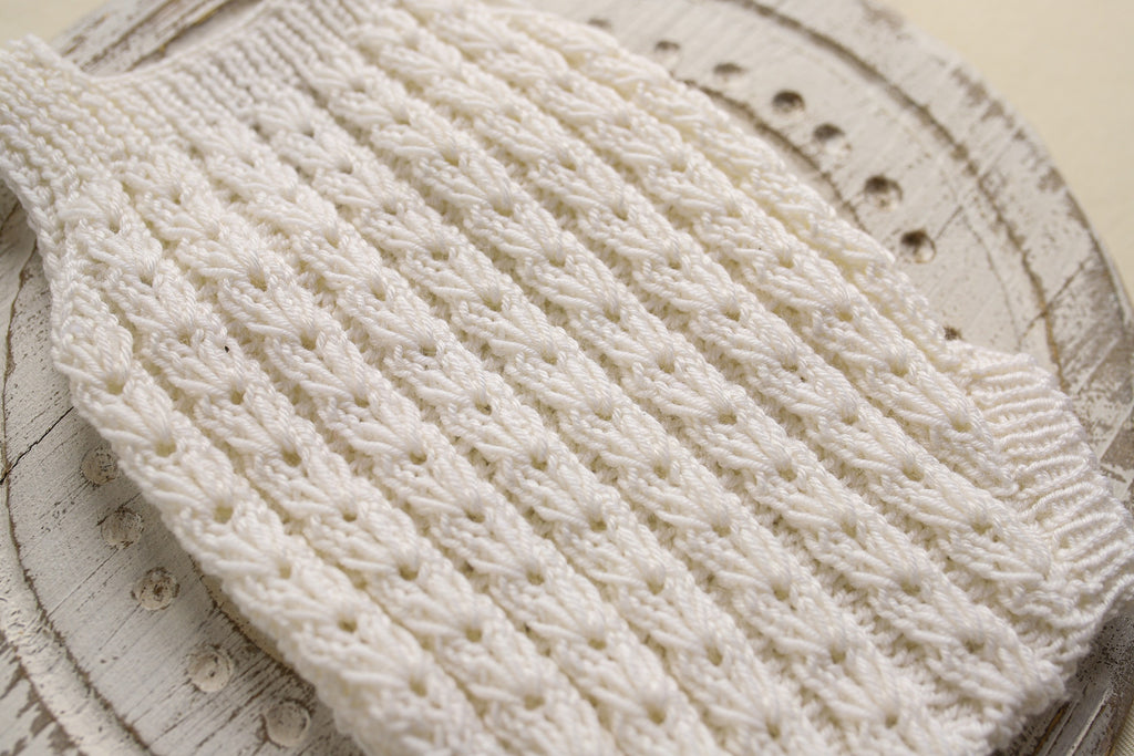 Knitted jumpsuit and headband, newborn photo shoot prop set, newborn girl photo shoot clothes, maternity gift.