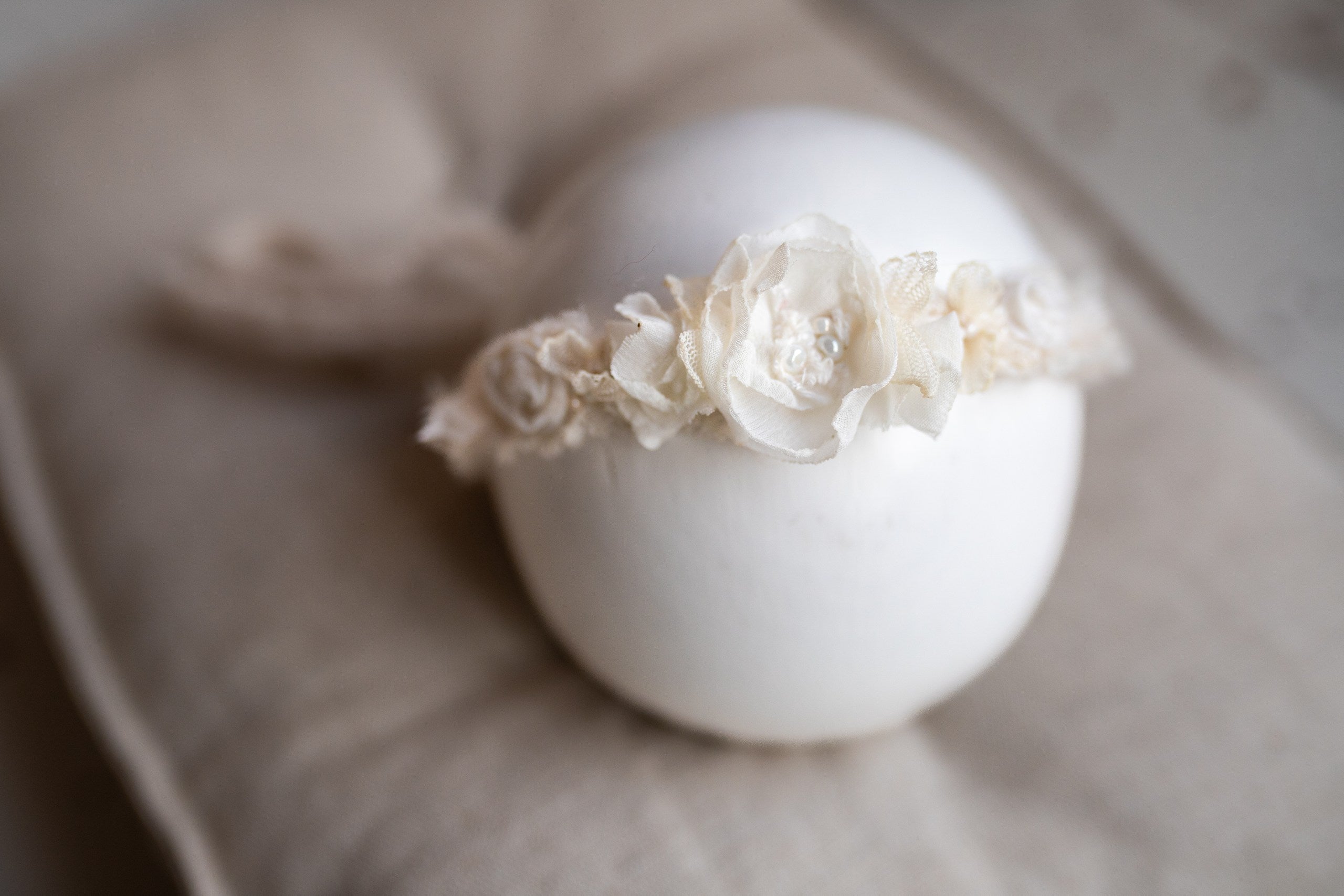 Newborn Baby Props: Bow Headband, Soft Lace Tie, Newborn Photo Props, Delicate Floral Headband, Baby Shower Favor, Newborn Props.