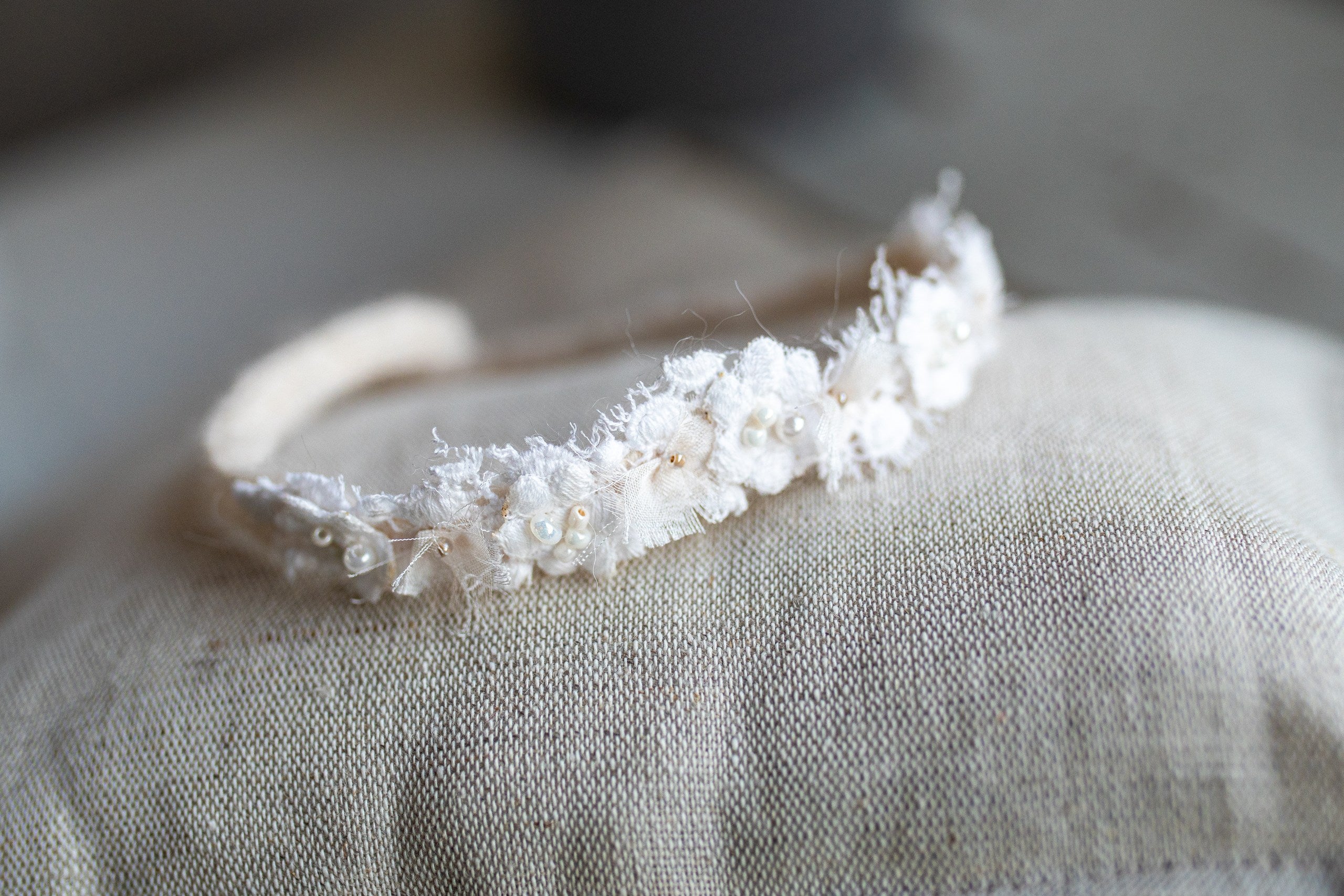 Newborn Baby Props: Bow Headband, Soft Lace Tie, Newborn Photo Props, Delicate Floral Headband, Baby Shower Favor, Newborn Props.