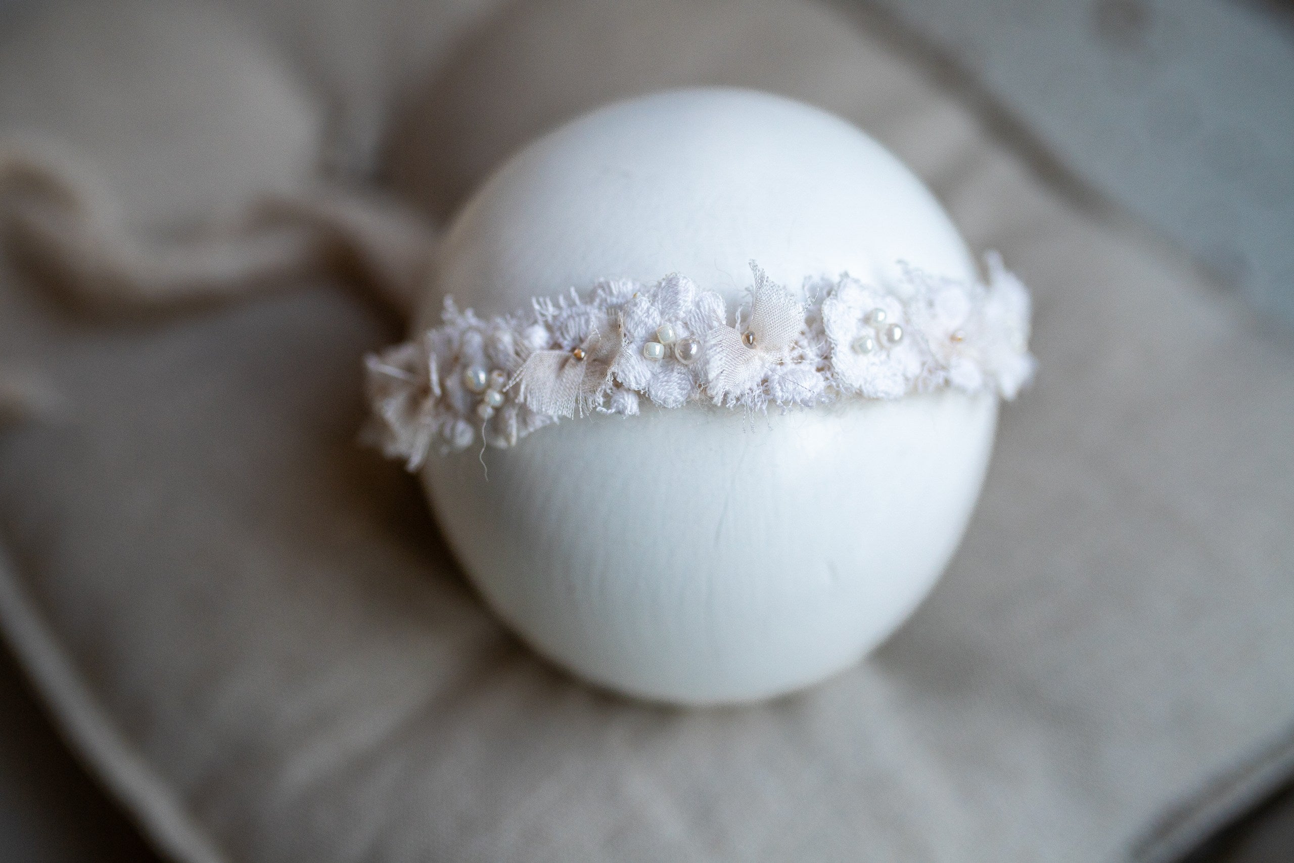 Newborn Baby Props: Bow Headband, Soft Lace Tie, Newborn Photo Props, Delicate Floral Headband, Baby Shower Favor, Newborn Props.