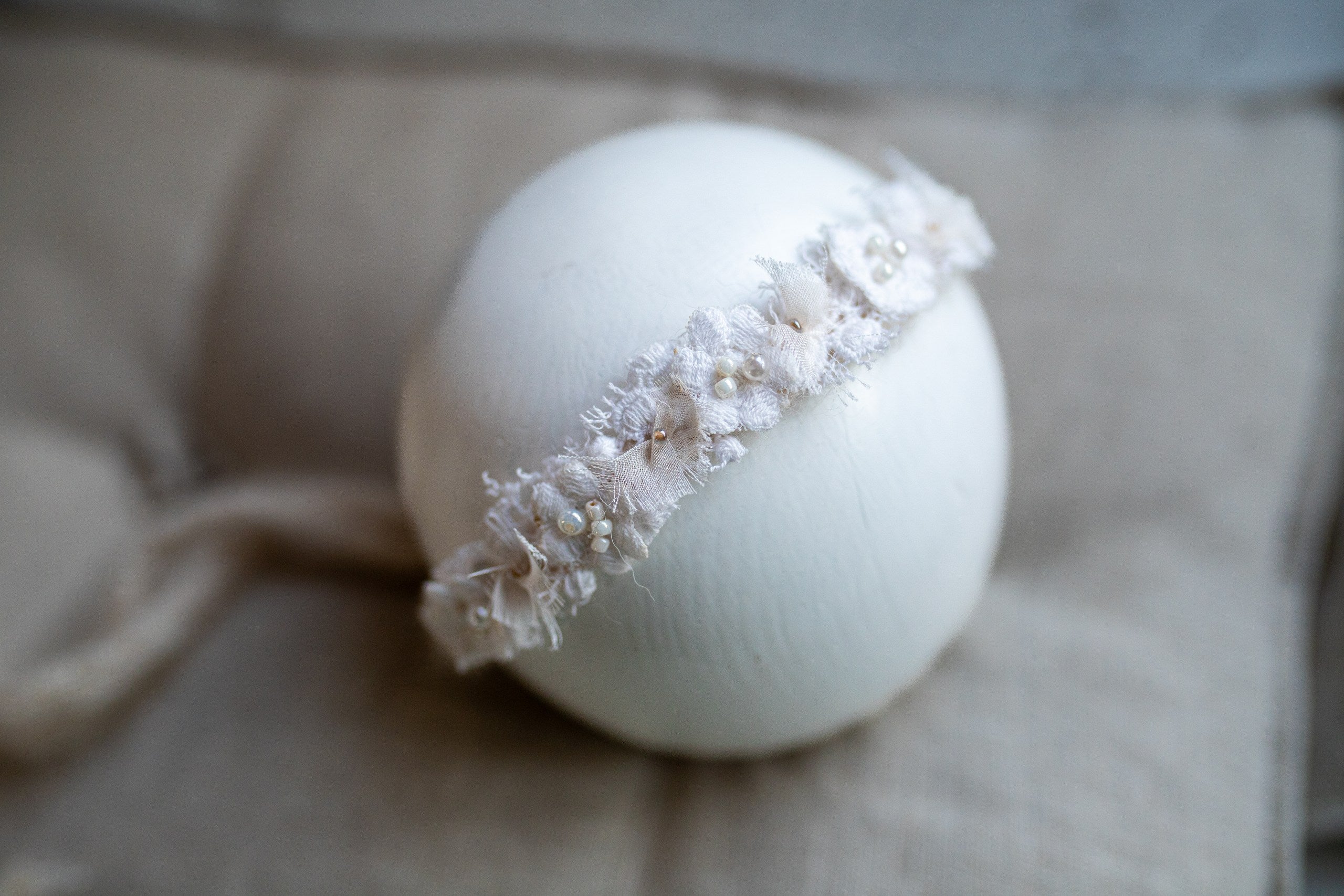 Newborn Baby Props: Bow Headband, Soft Lace Tie, Newborn Photo Props, Delicate Floral Headband, Baby Shower Favor, Newborn Props.