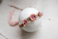 Newborn Boho Headband, Newborn Baby Girl Lace Headband, Baby Girl Decorative Headband, Newborn Flower Accessory, Newborn Photo Shoot Props