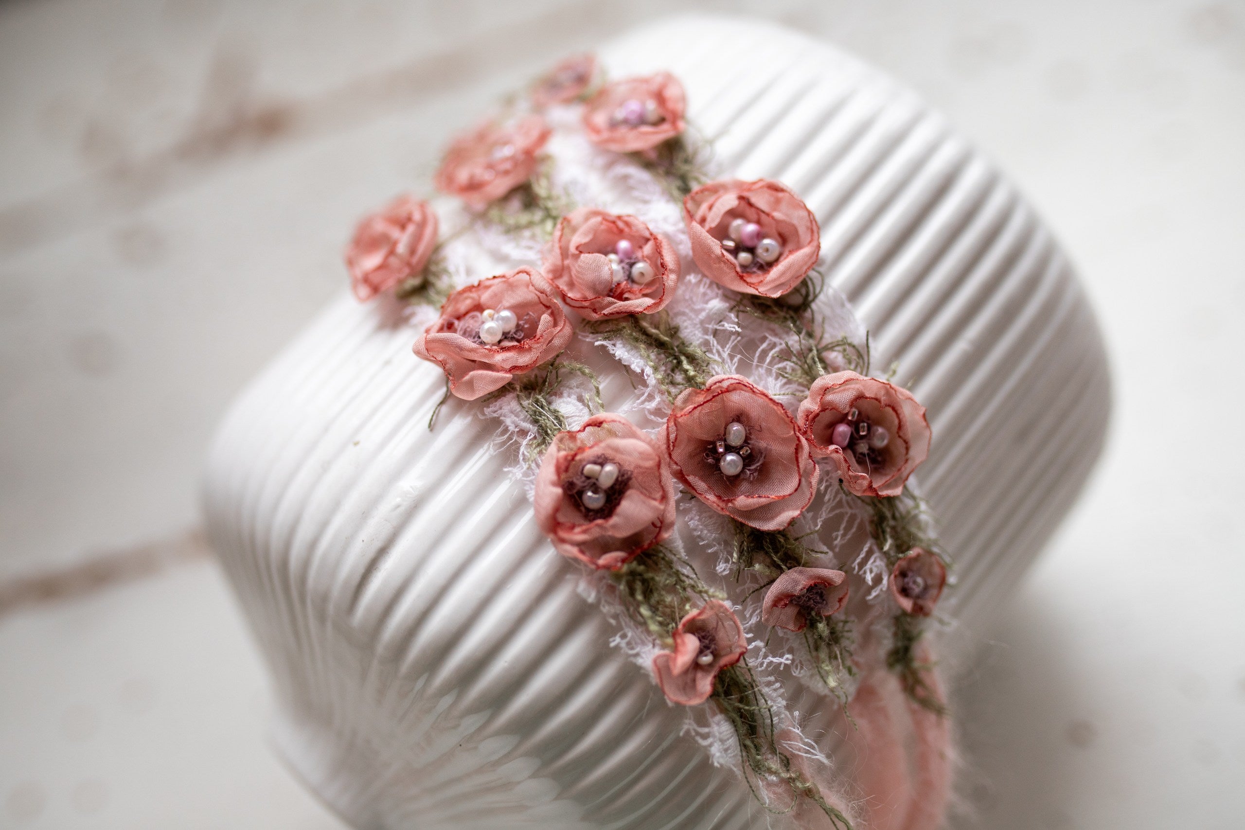 Newborn Boho Headband, Newborn Baby Girl Lace Headband, Baby Girl Decorative Headband, Newborn Flower Accessory, Newborn Photo Shoot Props