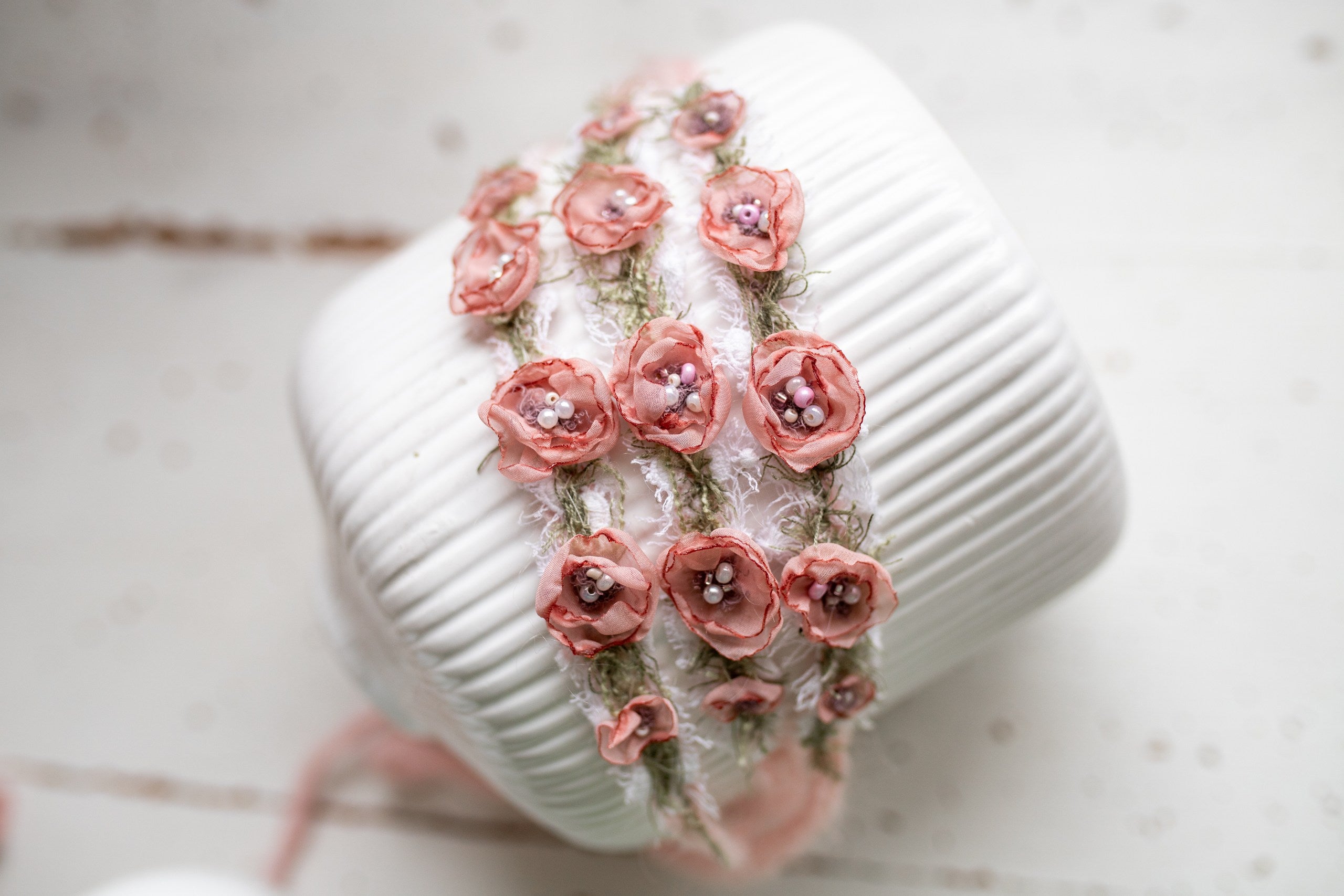 Newborn Boho Headband, Newborn Baby Girl Lace Headband, Baby Girl Decorative Headband, Newborn Flower Accessory, Newborn Photo Shoot Props