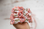 Newborn Boho Headband, Newborn Baby Girl Lace Headband, Baby Girl Decorative Headband, Newborn Flower Accessory, Newborn Photo Shoot Props