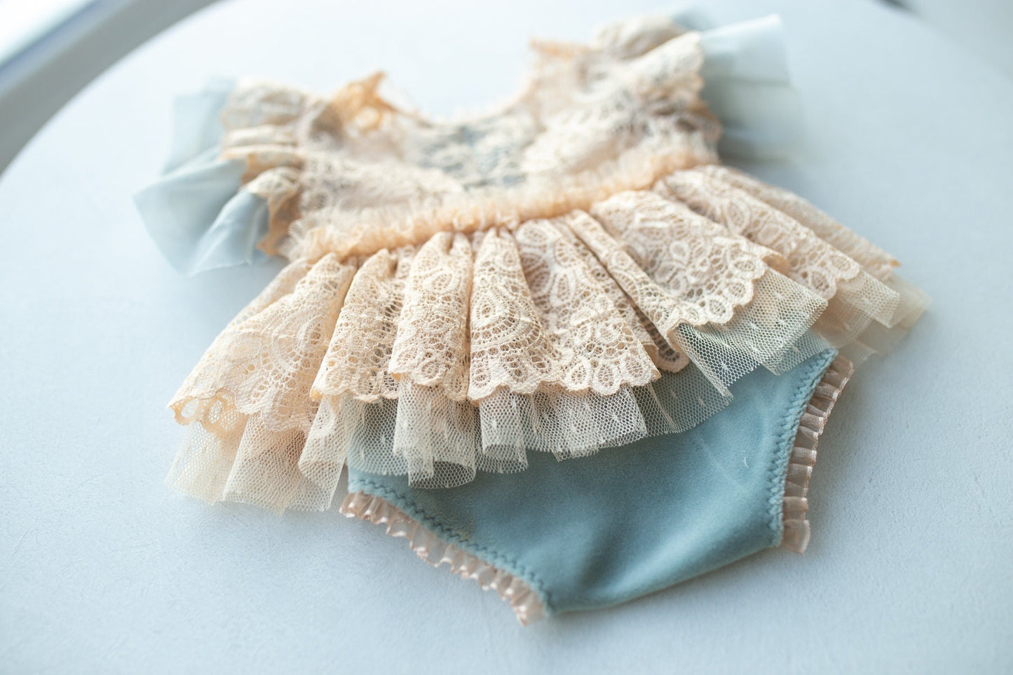 Newborn photo outfit girl, Newborn romper and Headband for newborn girls, Newborn Outfit,Newborn Photography Props, Newborn Photo Prop