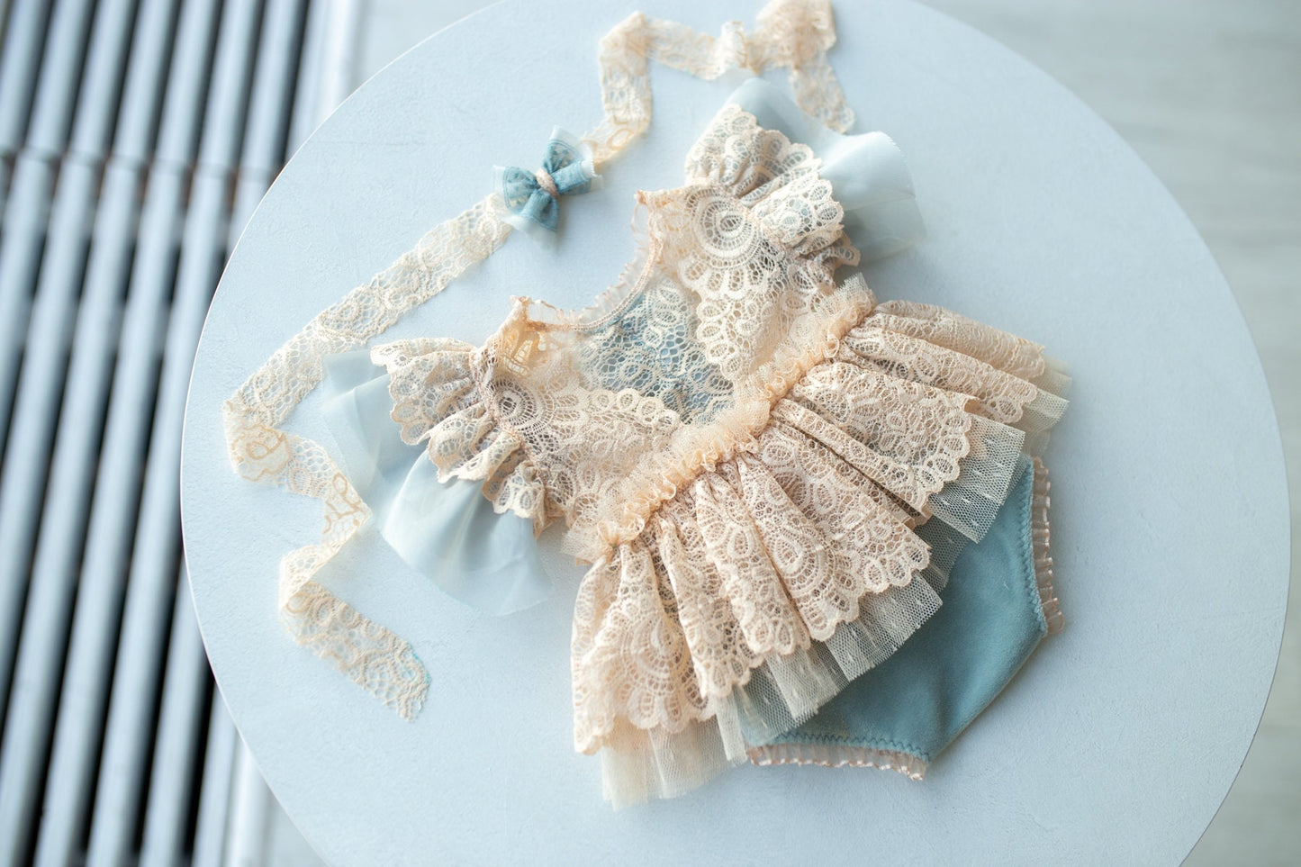 Newborn photo outfit girl, Newborn romper and Headband for newborn girls, Newborn Outfit,Newborn Photography Props, Newborn Photo Prop