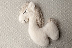 Posing toy for newborn photo shoots. The shade of the mane and tail may vary,Newborn Photography Props,Newborn Photo Props