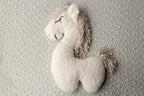 Posing toy for newborn photo shoots. The shade of the mane and tail may vary,Newborn Photography Props,Newborn Photo Props