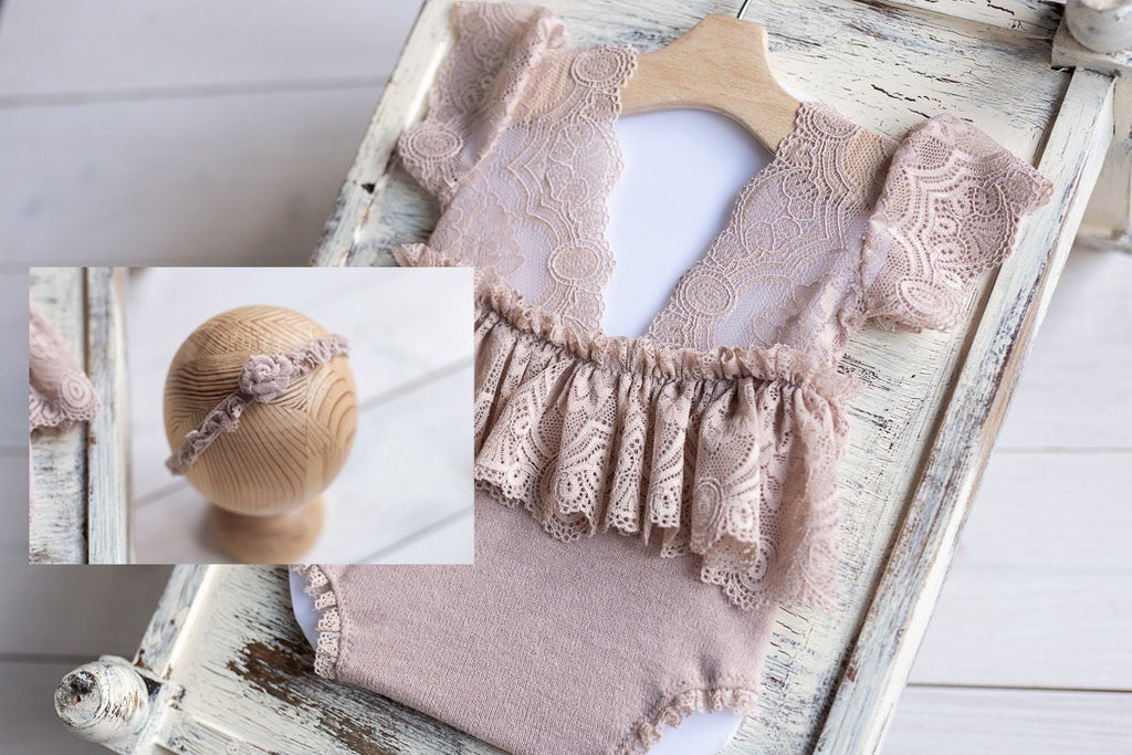 Newborn Jersey Romper,Newborn Girl Outfit, Newborn Girl Romper,Newborn Romper, Newborn Outfit, Newborn Photography Props,Newborn Photo Props