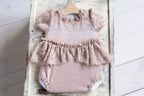Newborn Jersey Romper,Newborn Girl Outfit, Newborn Girl Romper,Newborn Romper, Newborn Outfit, Newborn Photography Props,Newborn Photo Props
