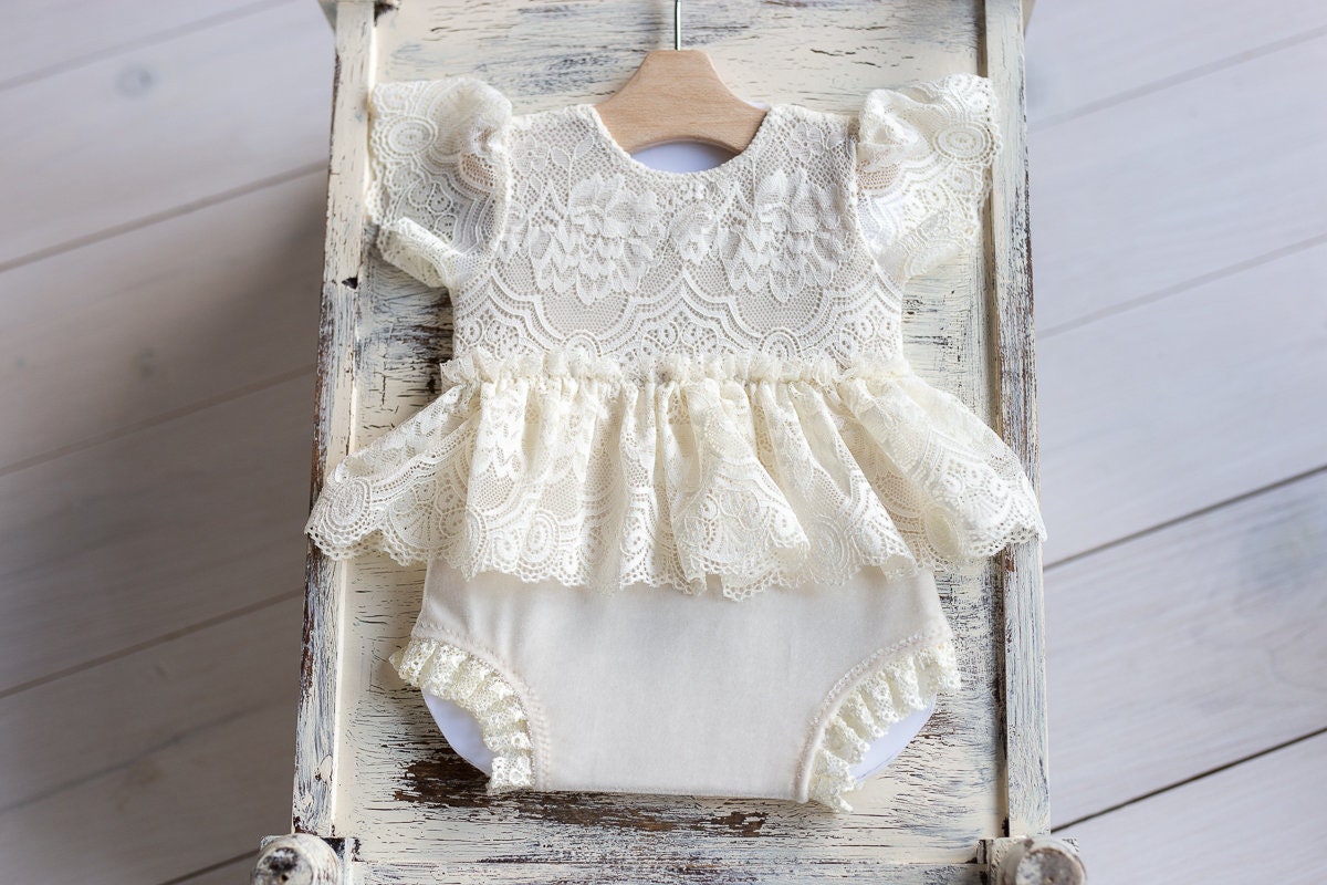 Newborn Jersey Romper,Newborn Girl Outfit, Newborn Girl Romper,Newborn Romper, Newborn Outfit, Newborn Photography Props,Newborn Photo Props