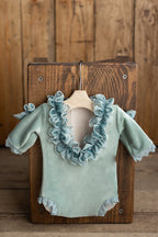 Newborn velvet Romper,Newborn Girl Outfit, Newborn Girl Romper,Newborn Romper, Newborn Outfit, Newborn Photography Props,Newborn Photo Props