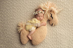 Posing toy for newborn photo shoots.The shade of the mane and tail may vary,Newborn Photography Props,Newborn Photo PropsNewborn girl outfit