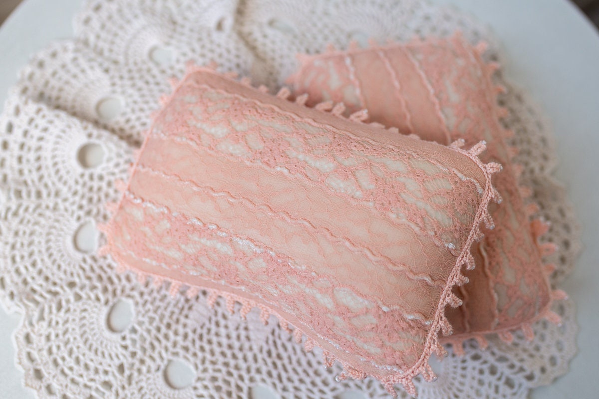 Newborn lace Pillow,Newborn Headband Girl,Newborn Photography Props,Newborn props for photography,Newborn posing pillow,Newborn props set