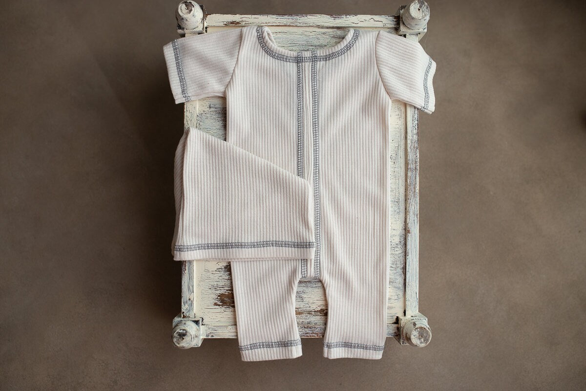 Newborn Outfit Photo Props,Newborn boy photo outfit,Romper with hat, Newborn Photography props,Newborn Photo Props,Newborn Outfit for Boy