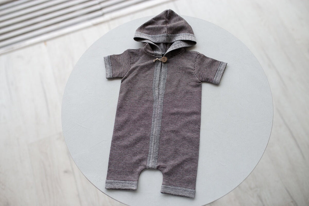 Newborn boy photo outfit,Newborn Outfit Photo Props,Romper with hood, Newborn Photography props,Newborn Photo Props,Newborn Outfit Boy, RTS!