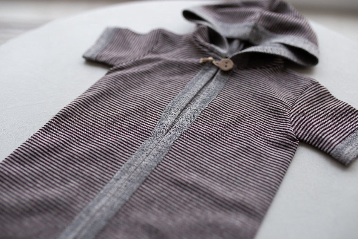 Newborn boy photo outfit,Newborn Outfit Photo Props,Romper with hood, Newborn Photography props,Newborn Photo Props,Newborn Outfit Boy, RTS!