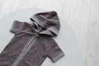 Newborn boy photo outfit,Newborn Outfit Photo Props,Romper with hood, Newborn Photography props,Newborn Photo Props,Newborn Outfit Boy, RTS!