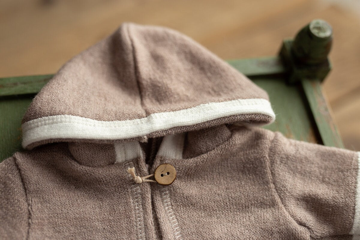 Newborn Outfit Photo Props,Newborn boy photo outfit,Romper with hood,Newborn Photography props,Newborn Photo Props,Newborn Outfit Boy, RTS!