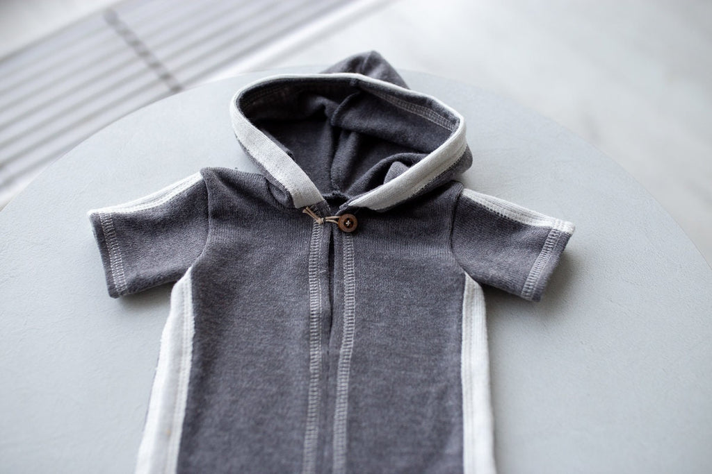 Newborn boy photo outfit,Newborn Outfit Photo Props,Romper with hood,Newborn Photography props,Newborn Photo Props,Newborn Outfit Boy, RTS!