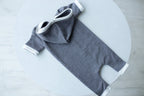 Newborn boy photo outfit,Newborn Outfit Photo Props,Romper with hood,Newborn Photography props,Newborn Photo Props,Newborn Outfit Boy,RTS!