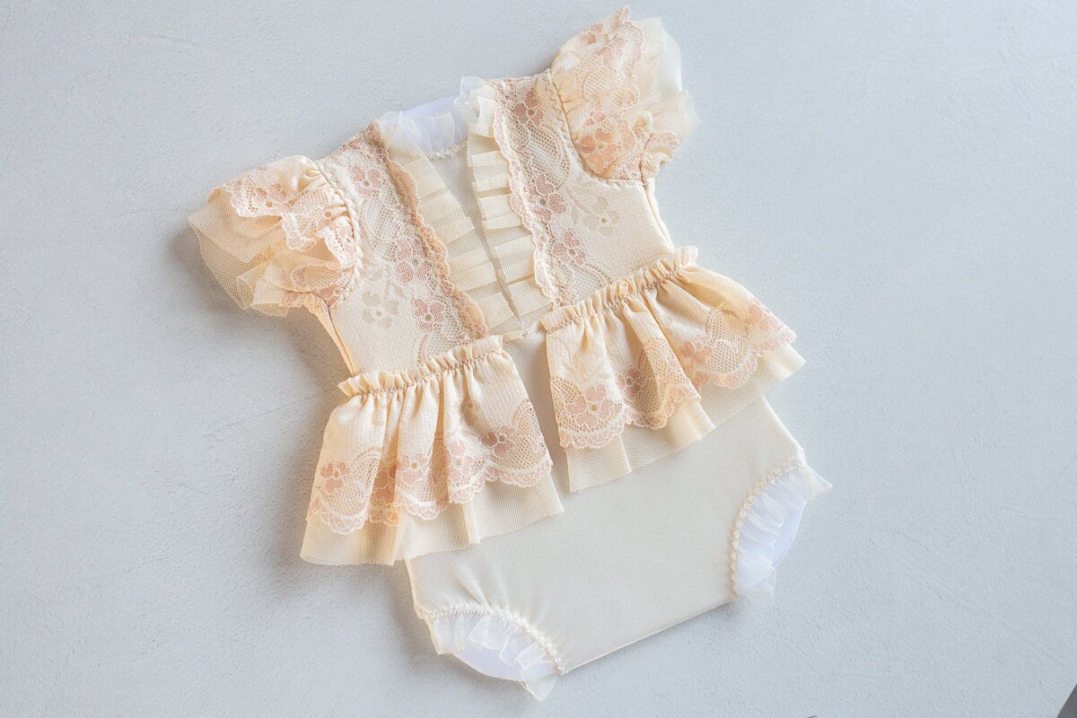 Newborn photo outfit girl,Newborn girl romper,Newborn photography prop,Newborn photo prop set,Newborn prop,Pregnancy gift,Newborn girl gift