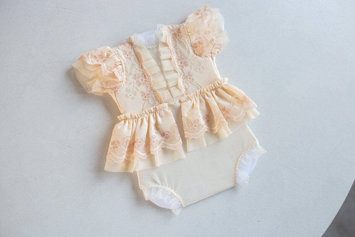 Newborn photo outfit girl,Newborn girl romper,Newborn photography prop,Newborn photo prop set,Newborn prop,Pregnancy gift,Newborn girl gift