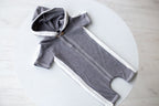 Newborn boy photo outfit,Newborn Outfit Photo Props,Romper with hood,Newborn Photography props,Newborn Photo Props,Newborn Outfit Boy, RTS!