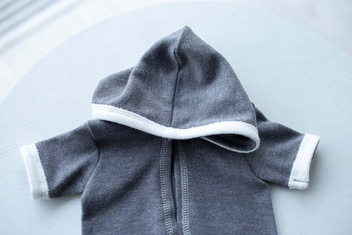 Newborn boy photo outfit,Newborn Outfit Photo Props,Romper with hood,Newborn Photography props,Newborn Photo Props,Newborn Outfit Boy,RTS!