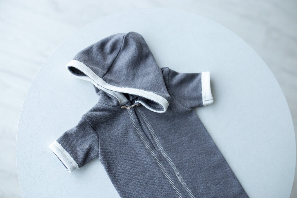 Newborn boy photo outfit,Newborn Outfit Photo Props,Romper with hood,Newborn Photography props,Newborn Photo Props,Newborn Outfit Boy,RTS!