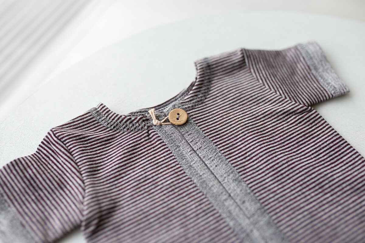 Newborn baby boy jersey romper & sleep cap,Newborn Outfit Boy,Newborn Photography Props,Newborn boy photoshoot outfit,Newborn photo prop,RTS